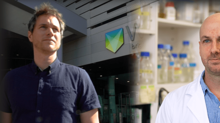 image of two Australian scientists who who received the 2020 CSL Centenary Fellowships